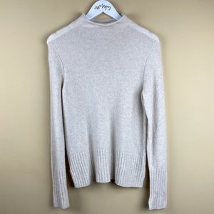 Madewell Beige Turtleneck Sweater